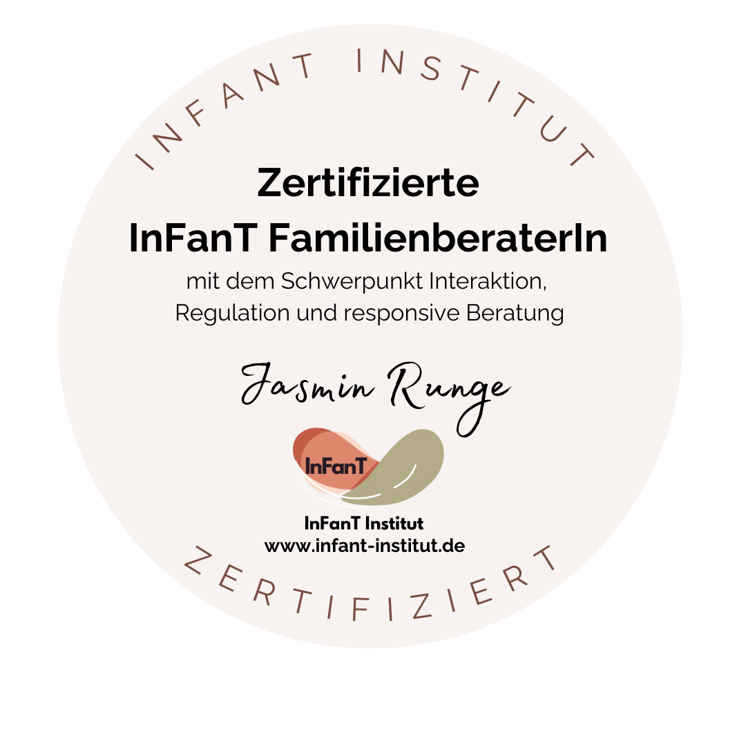 InFanT-Zertifikat Jasmin Runge Familienberaterin