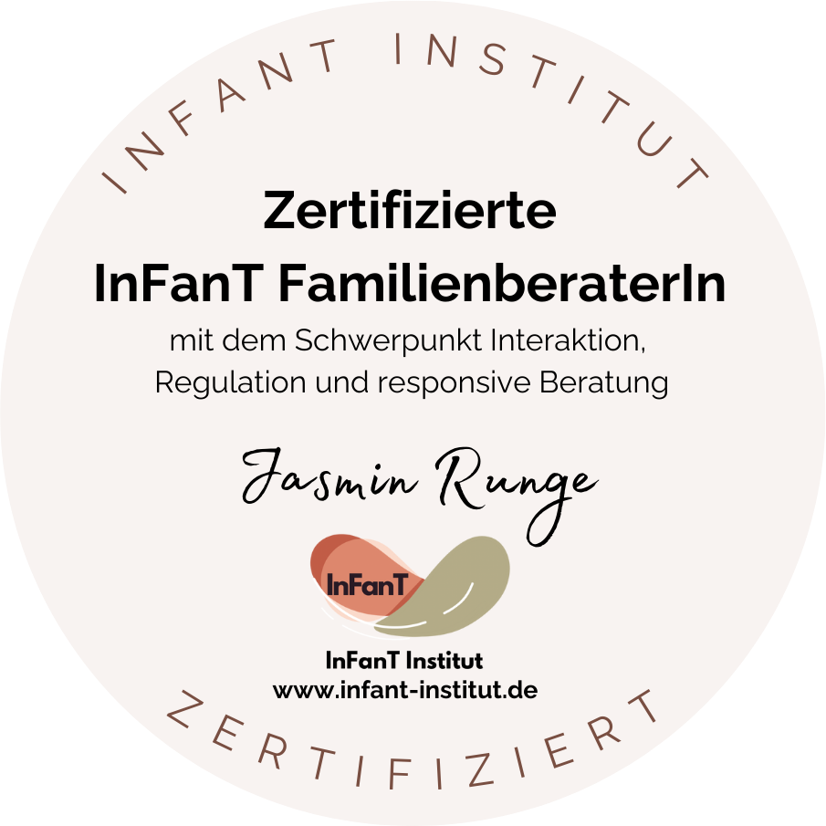 InFanT-Zertifikat Jasmin Runge Familienberaterin