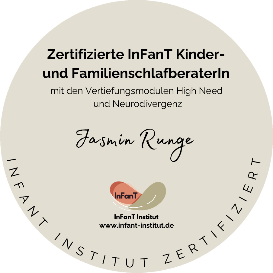 InFanT-Zertifikat Jasmin Runge Kinder- und Familienschlafberaterin